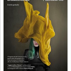 Volantino Leggere Lolita a Teheran